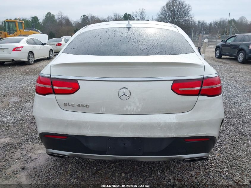 2016 Mercedes-Benz Gle 450 Amg Coupe 4Matic VIN: 4JGED6EBXGA020974 Lot: 44278759