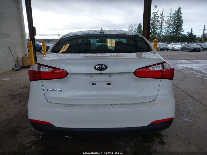 2016 Kia Forte Lx VIN: KNAFX4A65G5555780 Lot: 44278868