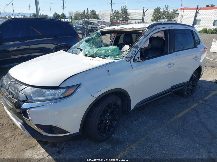 Vin: ja4ad3a32kz034324, lot: 44775301, mitsubishi outlander le 20192