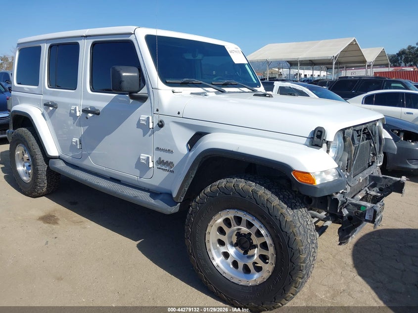 1C4HJXEN0JW204485 2018 Jeep Wrangler Unlimited Sahara 4X4 auction photo 1