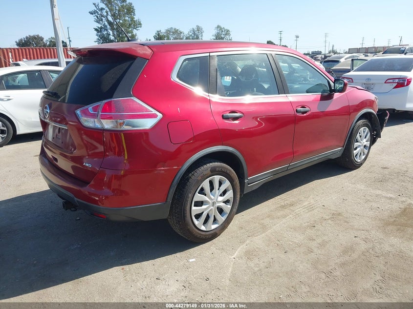 2016 Nissan Rogue S/Sl/Sv