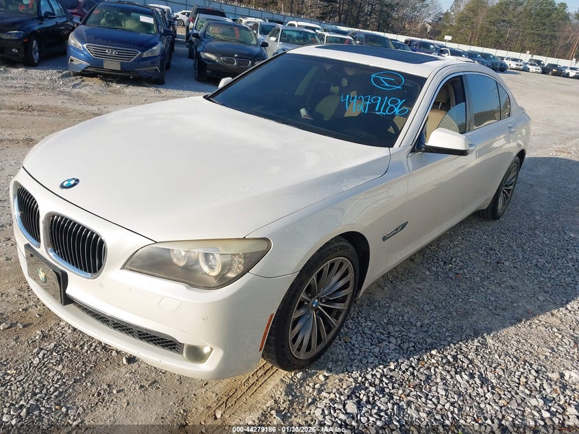 Vin: wbakb4c59bc574080, lot: 44775506, bmw 740li 20112