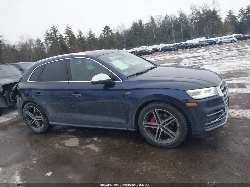 2018 Audi Sq5 3.0T Premium Plus VIN: WA1A4AFY7J2022282 Lot: 44279206