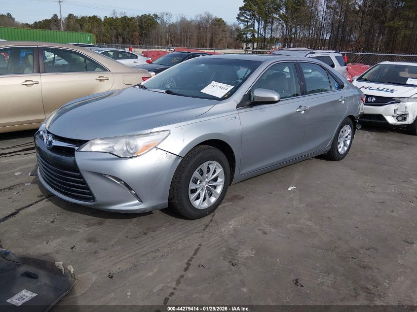 2017 Toyota Camry Hybrid Le