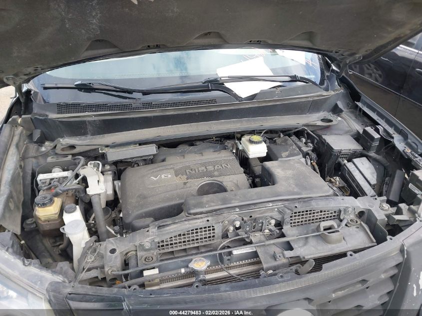 2017 Nissan Pathfinder S VIN: 5N1DR2MN4HC643322 Lot: 44279483