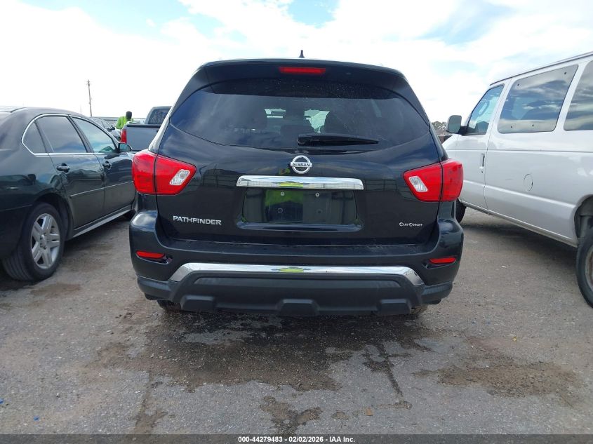 2017 Nissan Pathfinder S VIN: 5N1DR2MN4HC643322 Lot: 44279483