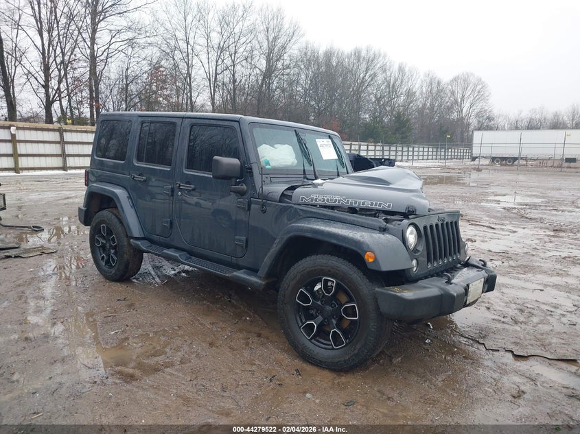2017 Jeep Wrangler Unlimited Smoky Mountain 4X4