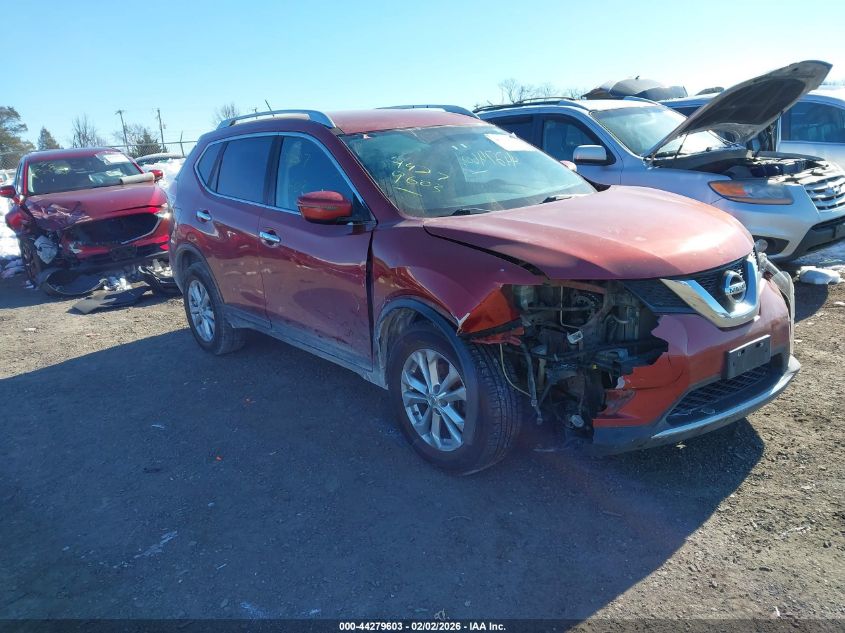 2016 Nissan Rogue S/Sl/Sv