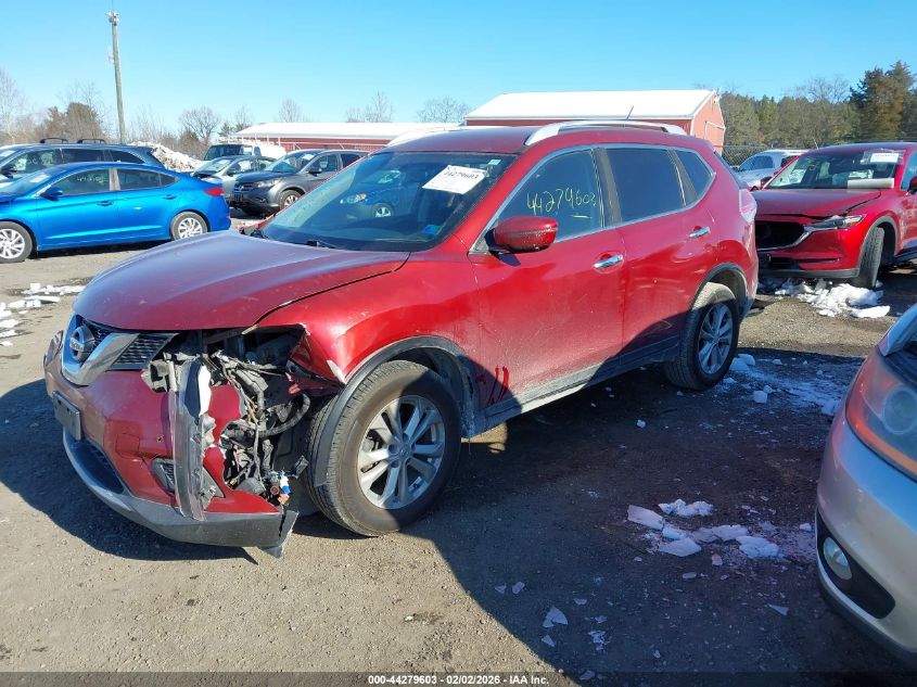 2016 Nissan Rogue S/Sl/Sv