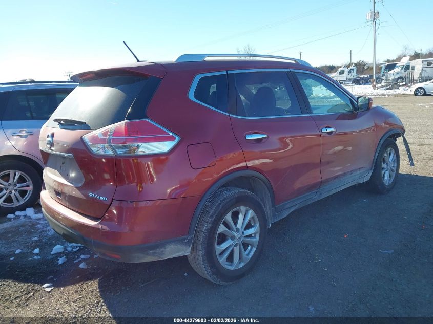 2016 Nissan Rogue S/Sl/Sv