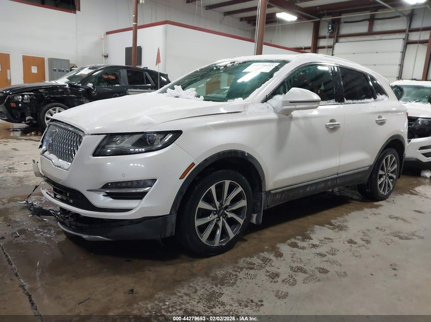 Vin: 5lmcj3d94kul12671, lot: 44775989, lincoln mkc reserve 20192