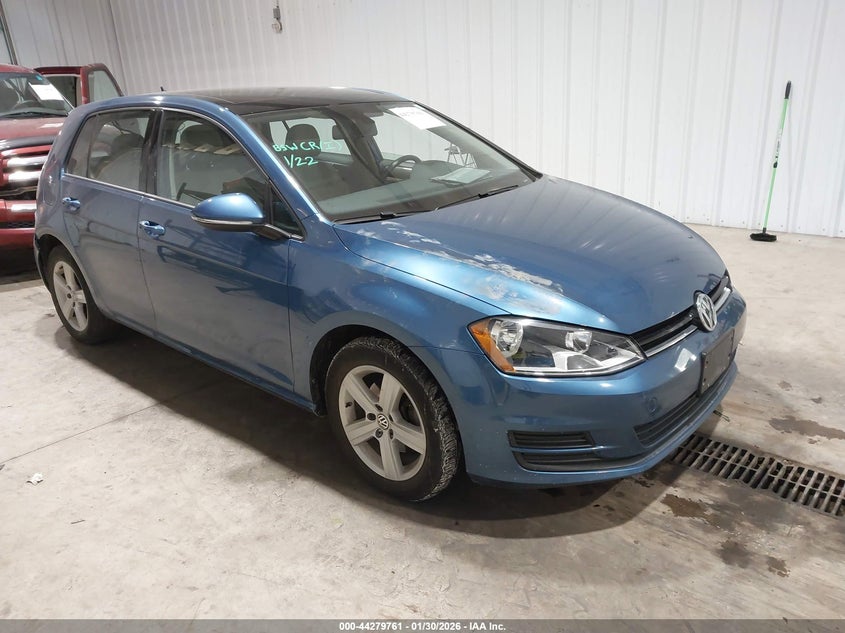 2017 Volkswagen Golf Tsi S 4-Door/Tsi Se 4-Door/Tsi Sel 4-Door/Tsi Wolfsburg Edition 4-Door