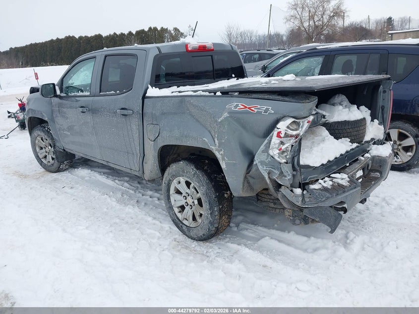 VIN 1GCGTCEN8N1293613 2022 CHEVROLET COLORADO 4WD  SHORT BOX LT