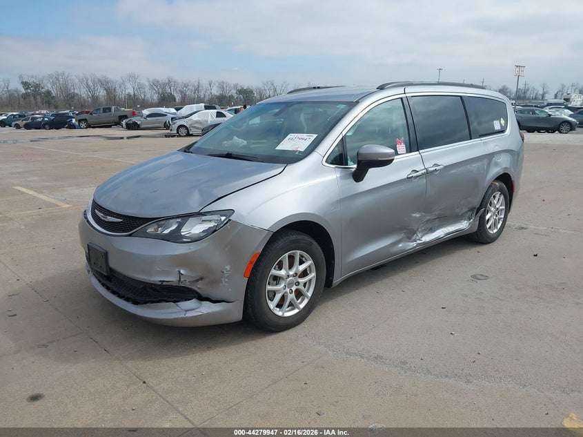 Vin: 2c4rc1dg3mr533001, lot: 44776283, chrysler voyager lxi 20212