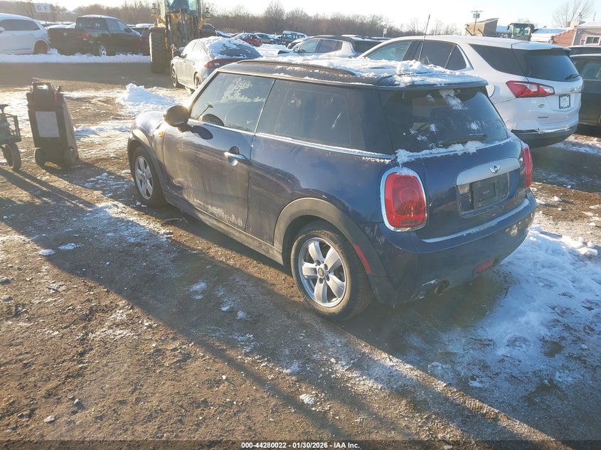 Vin: wmwxm5c58f3a59330, lot: 44776358, mini hardtop cooper 20153