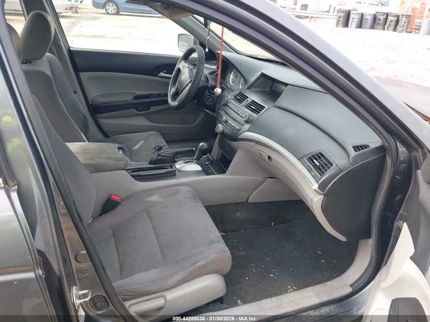 2012 Honda Accord 2.4 2.4 Lx grey Lot 111044280036 Vin 1HGCP2F36CA182597