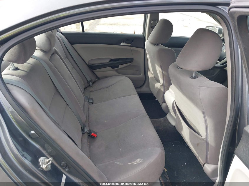 2012 Honda Accord 2.4 2.4 Lx grey Lot 111044280036 Vin 1HGCP2F36CA182597