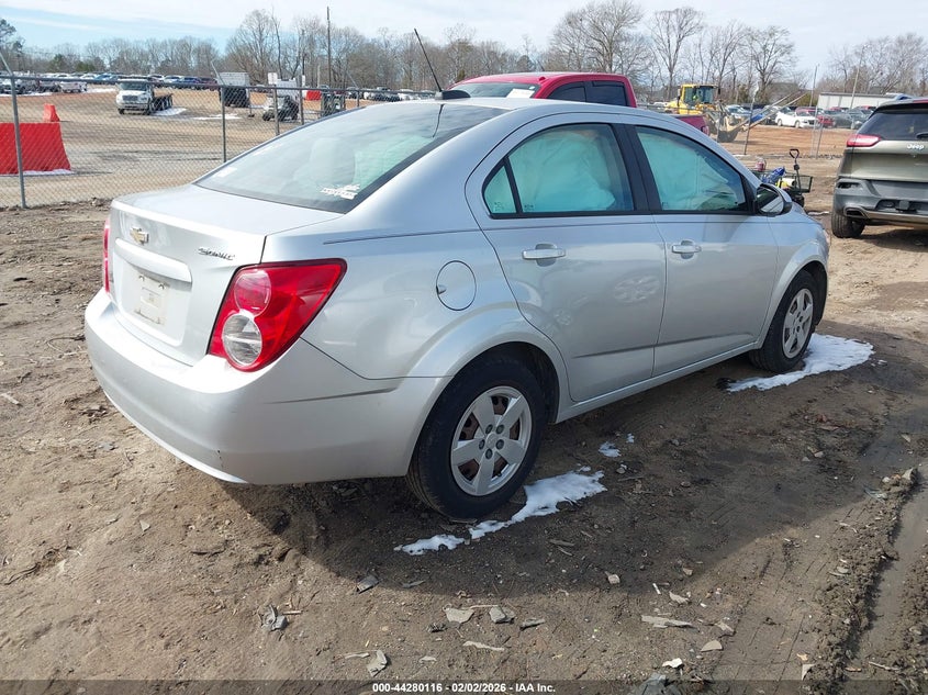 2015 Chevrolet Sonic Ls Auto