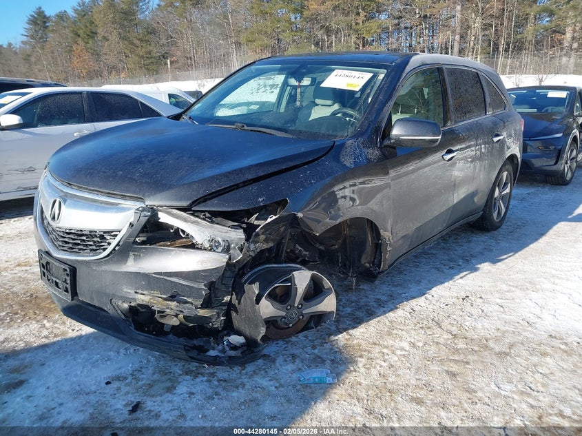2016 Acura Mdx Acurawatch Plus Package