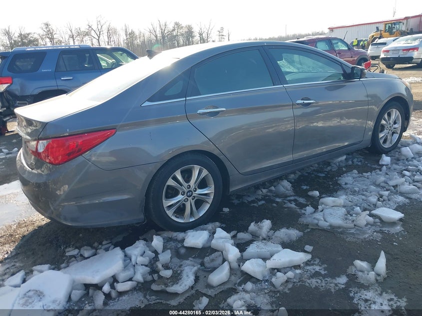 5NPEC4AC4CH414516 2012 Hyundai Sonata 2.4 Limited grey
