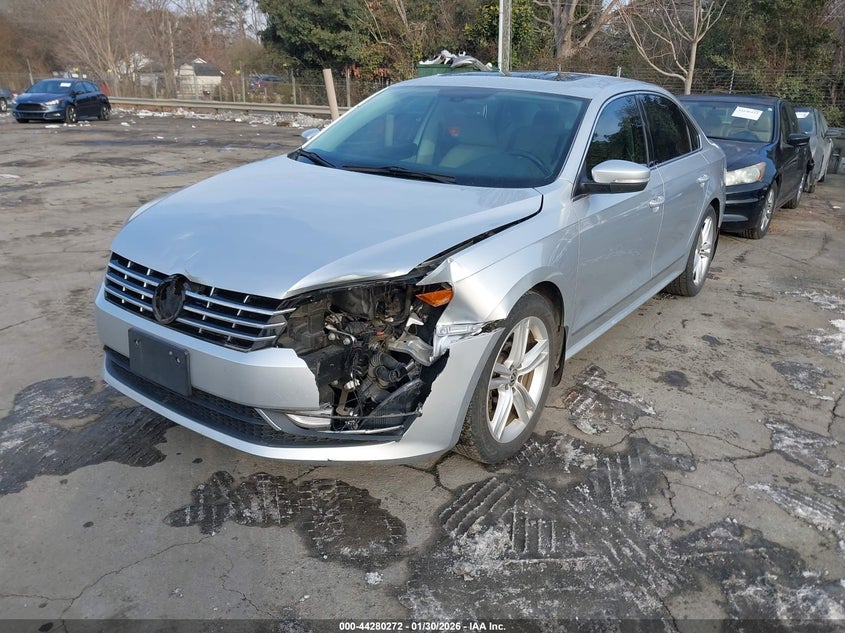 2015 Volkswagen Passat 2.0L Tdi Sel Premium