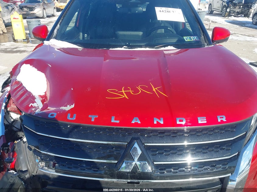 2023 Mitsubishi Outlander Sel 2.5 S-Awc/Sel 40Th Anniversary S-Awc/Sel Black Edition S-Awc VIN: JA4J4VA86PZ044546 Lot: 44280315