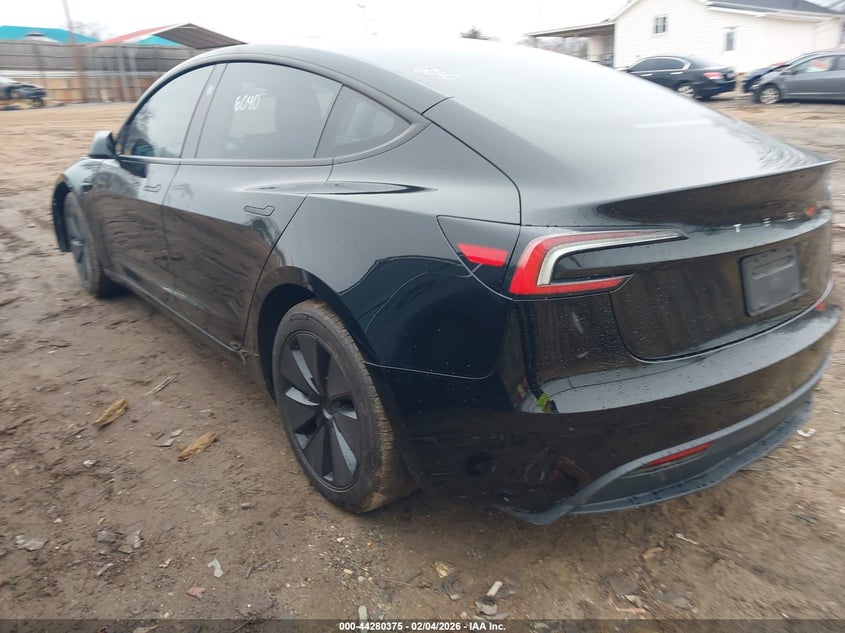 2025 Tesla Model 3 Long Range Rear-Wheel Drive/Standard Rear-Wheel Drive