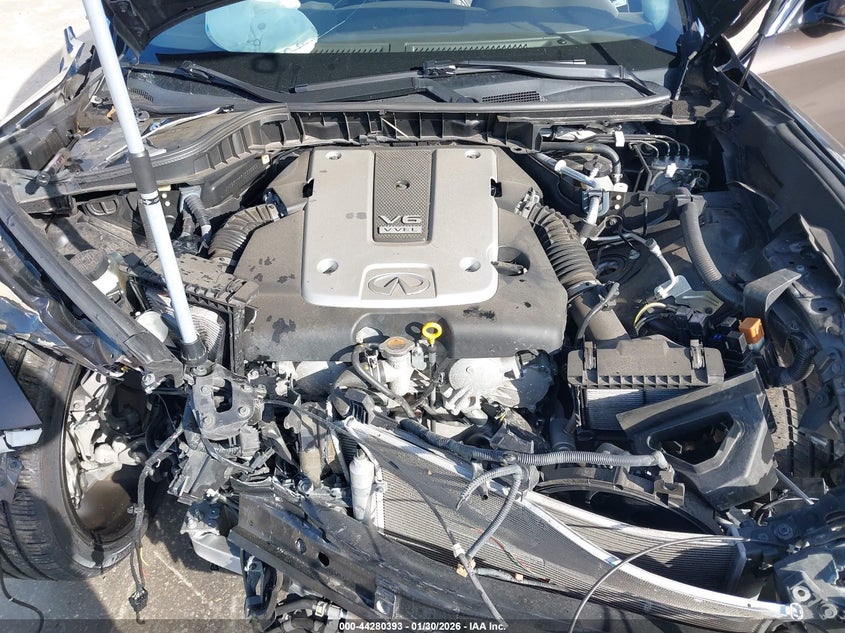 2018 Infiniti Q70L 3.7 Luxe VIN: JN1BY1PP7JM330855 Lot: 44280393