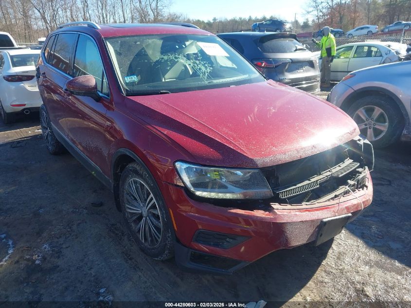 2018 Volkswagen Tiguan 2.0T Se/2.0T Sel