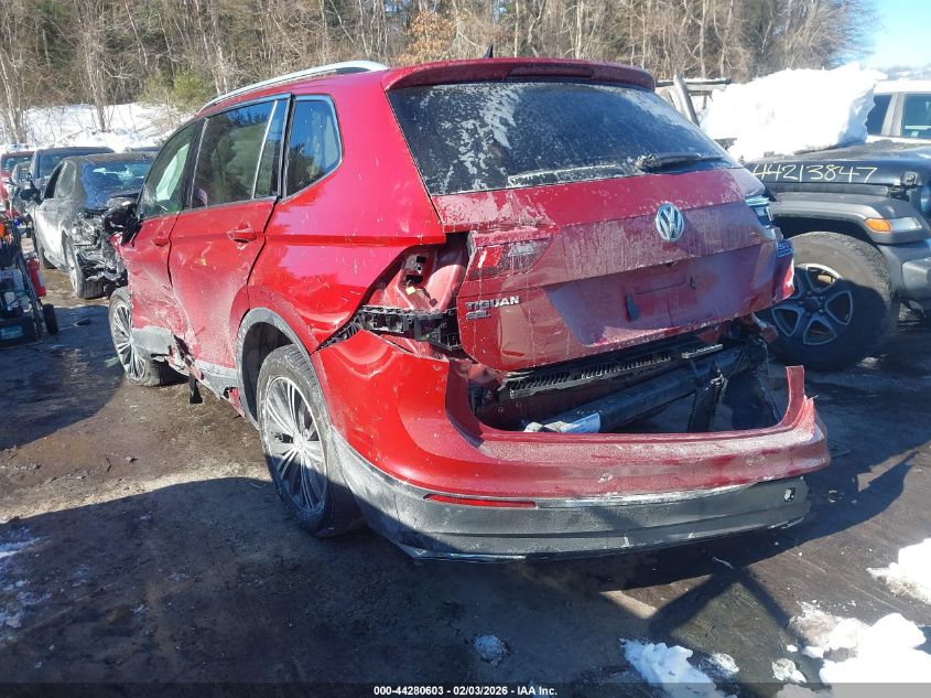2018 Volkswagen Tiguan 2.0T Se/2.0T Sel