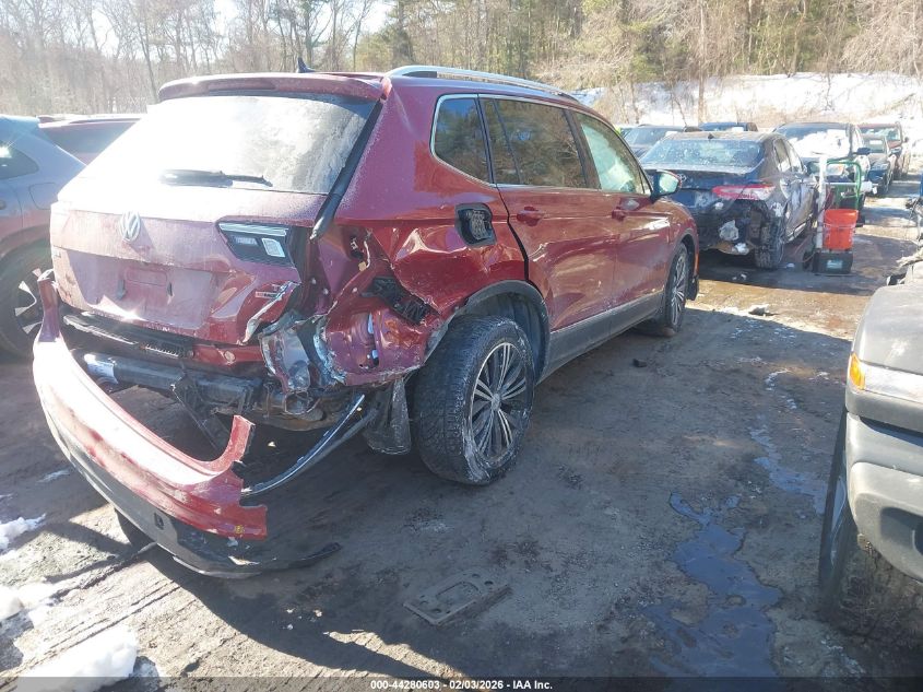 2018 Volkswagen Tiguan 2.0T Se/2.0T Sel