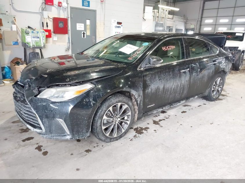 2018 Toyota Avalon Hybrid Xle Premium
