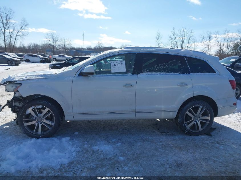 2014 Audi Q7 3.0T Premium VIN: WA1LGAFE4ED016195 Lot: 44280729
