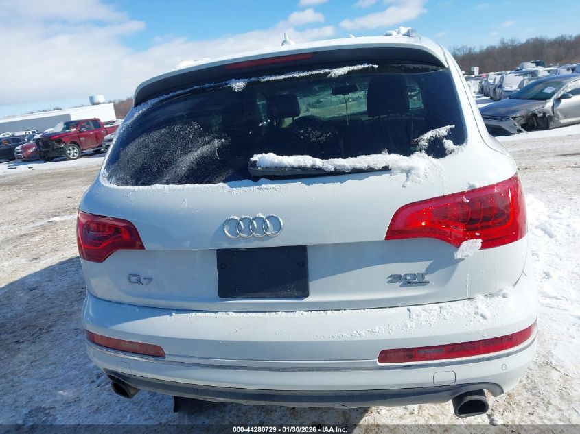 2014 Audi Q7 3.0T Premium VIN: WA1LGAFE4ED016195 Lot: 44280729