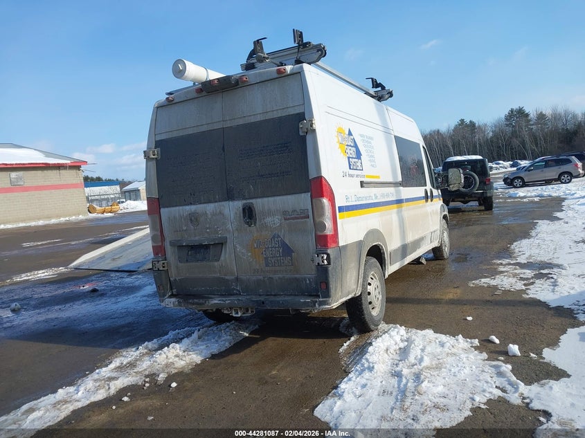 2018 Ram Promaster 2500 High Roof 159 Wb