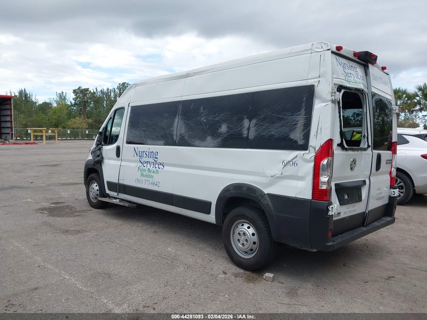 2023 Ram Promaster 2500 Window Van High Roof 159 Wb