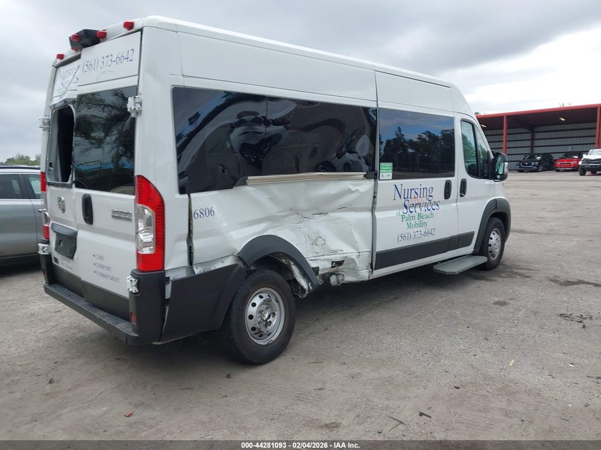 2023 Ram Promaster 2500 Window Van High Roof 159 Wb