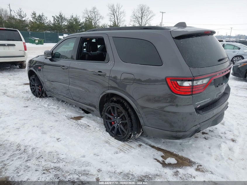 Vin: 1c4sdjgj9jc256042, lot: 44777514, dodge durango srt awd 20183