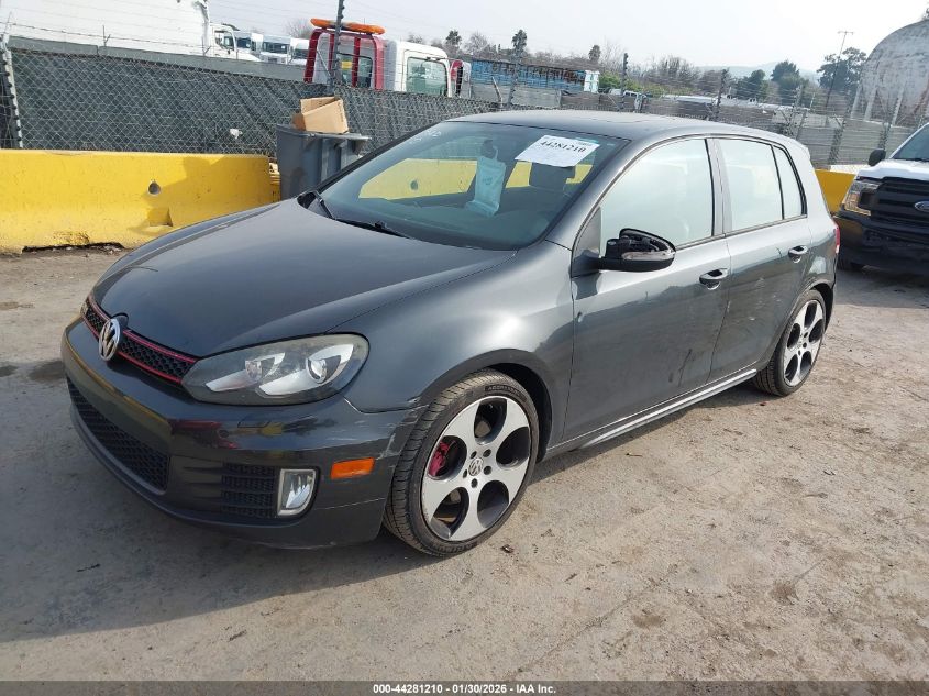 2011 Volkswagen Gti 4-Door Autobahn