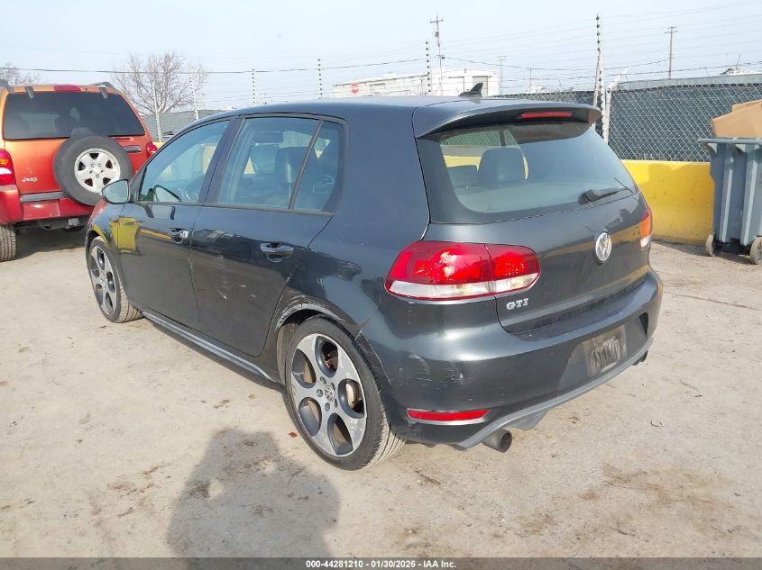 2011 Volkswagen Gti 4-Door Autobahn