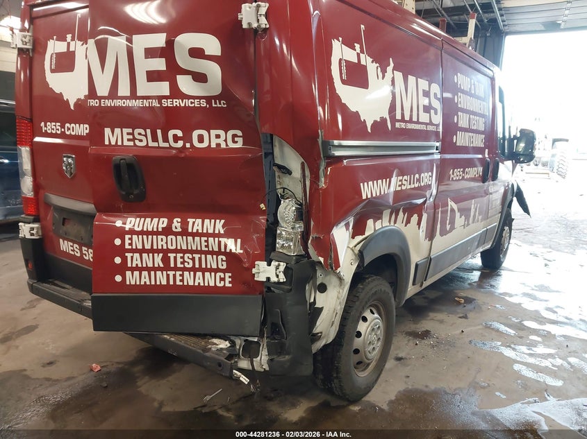 2021 Ram Promaster 2500 Low Roof 136 Wb