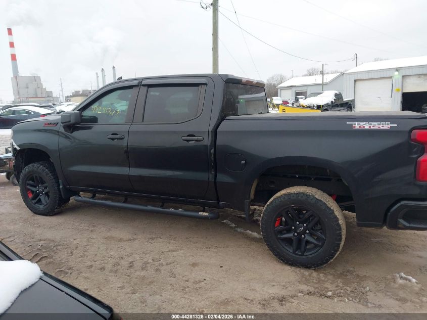 2023 Chevrolet Silverado 1500 4Wd Short Bed Custom Trail Boss VIN: 3GCPDCEK9PG130279 Lot: 44281328
