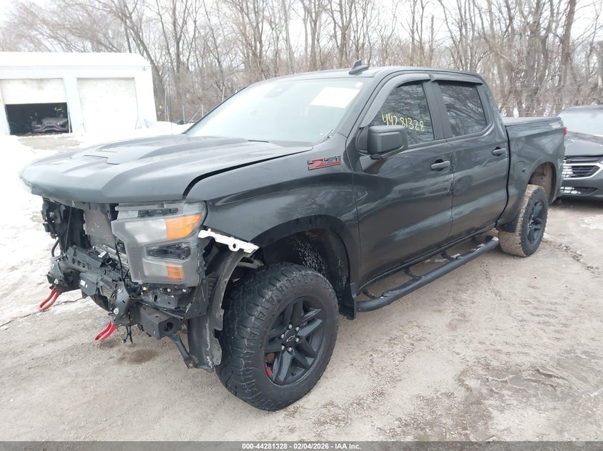 2023 Chevrolet Silverado 1500 4Wd Short Bed Custom Trail Boss