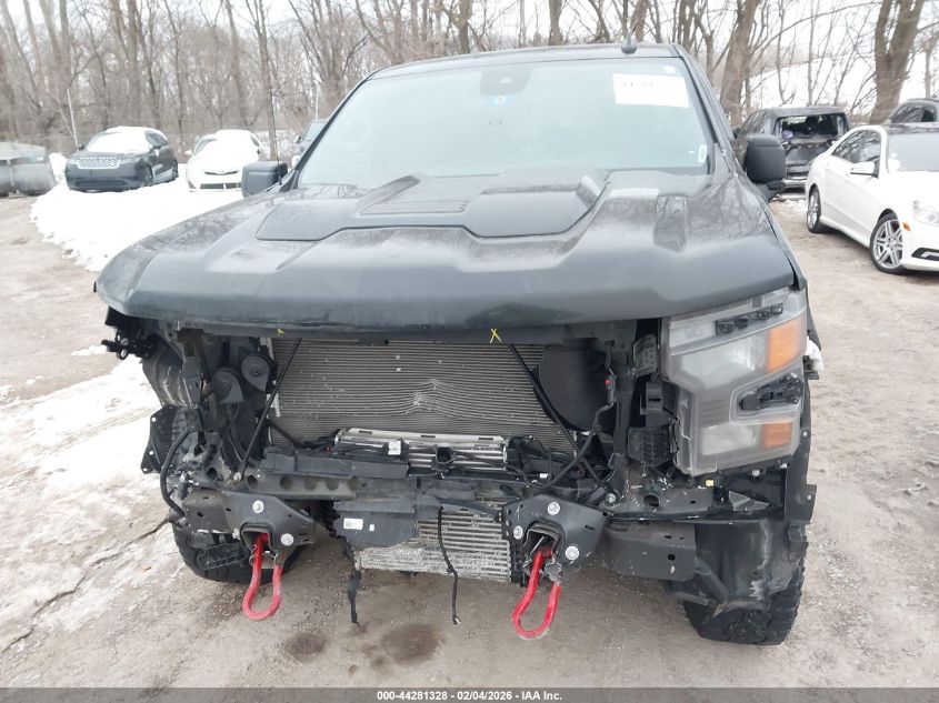 2023 Chevrolet Silverado 1500 4Wd Short Bed Custom Trail Boss VIN: 3GCPDCEK9PG130279 Lot: 44281328