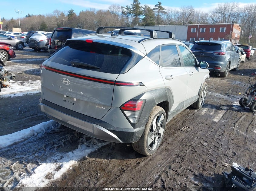 Vin: km8heca33tu345482, lot: 44777720, hyundai kona limited 20264