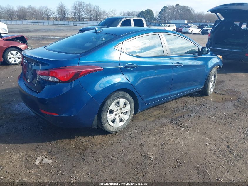 2016 Hyundai Elantra Se