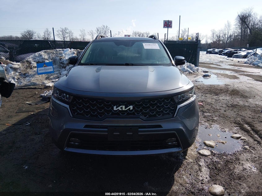 2022 Kia Sorento X-Line Ex VIN: 5XYRHDLF3NG138818 Lot: 44281915