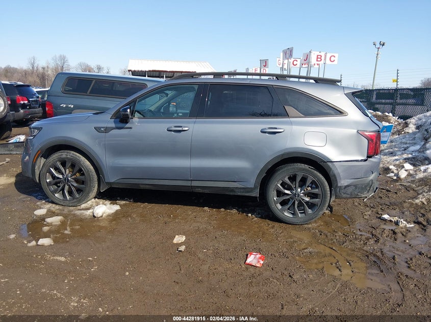 2022 Kia Sorento X-Line Ex VIN: 5XYRHDLF3NG138818 Lot: 44281915