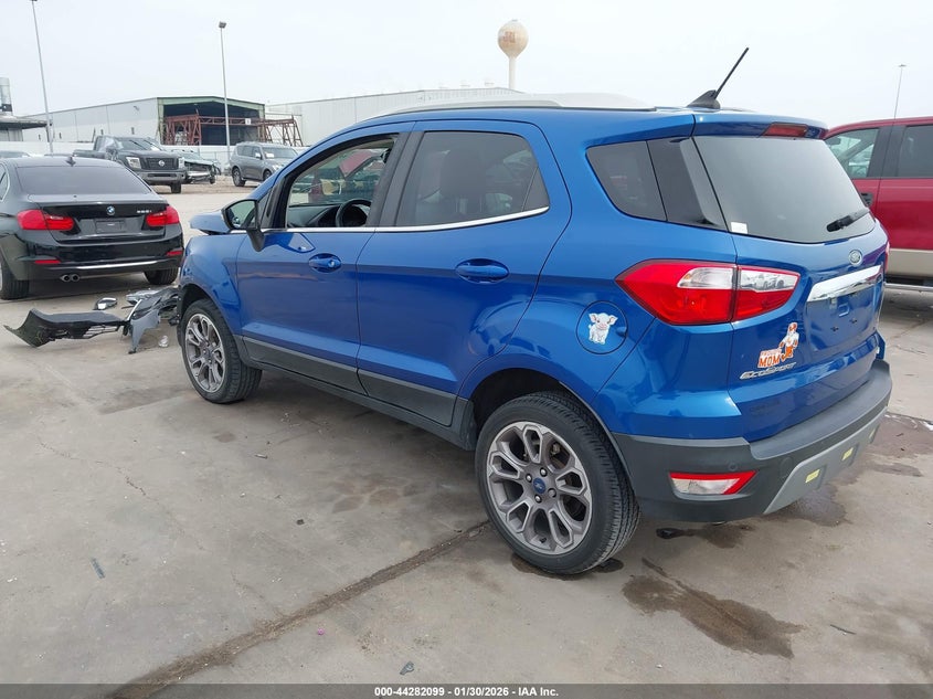 VIN MAJ6S3KLXKC292499 2019 FORD ECOSPORT TITANIUM