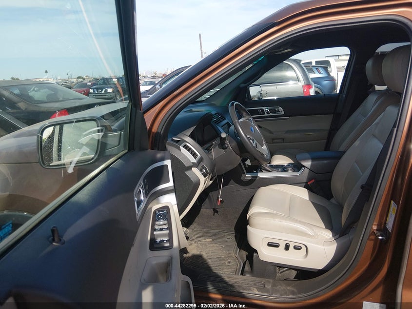 1FMHK8D87CGA65530 2012 Ford Explorer 3.5 Xlt brown